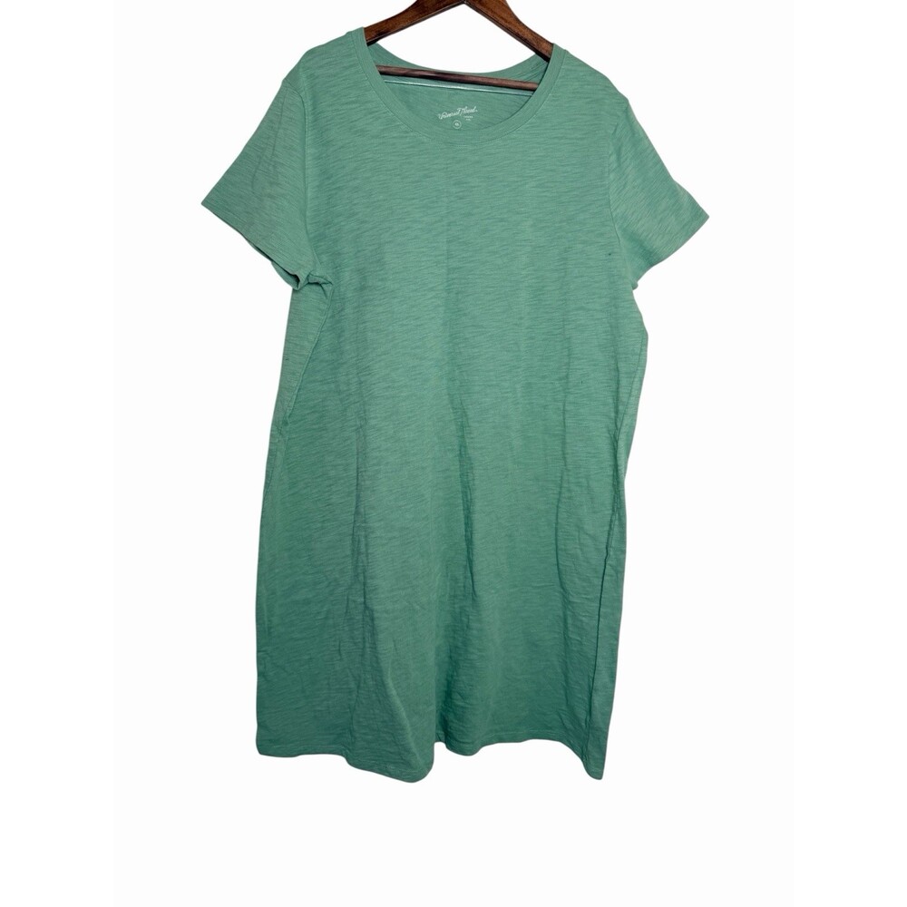 Universal Thread T-shirt Dress Sage Green XXL - Picture 2 of 4